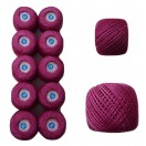 THULIAN PINK - Set Lot of 10 - 6 Ply Strand - Cotton Thread Yarn Cross Stitch Embroidery	
